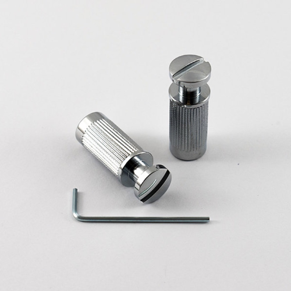 ABM エービーエム ABM3024CA ラップアラウンド 独立サドルモデル クローム アルミ製 ギターパーツ スタッド/アンカー