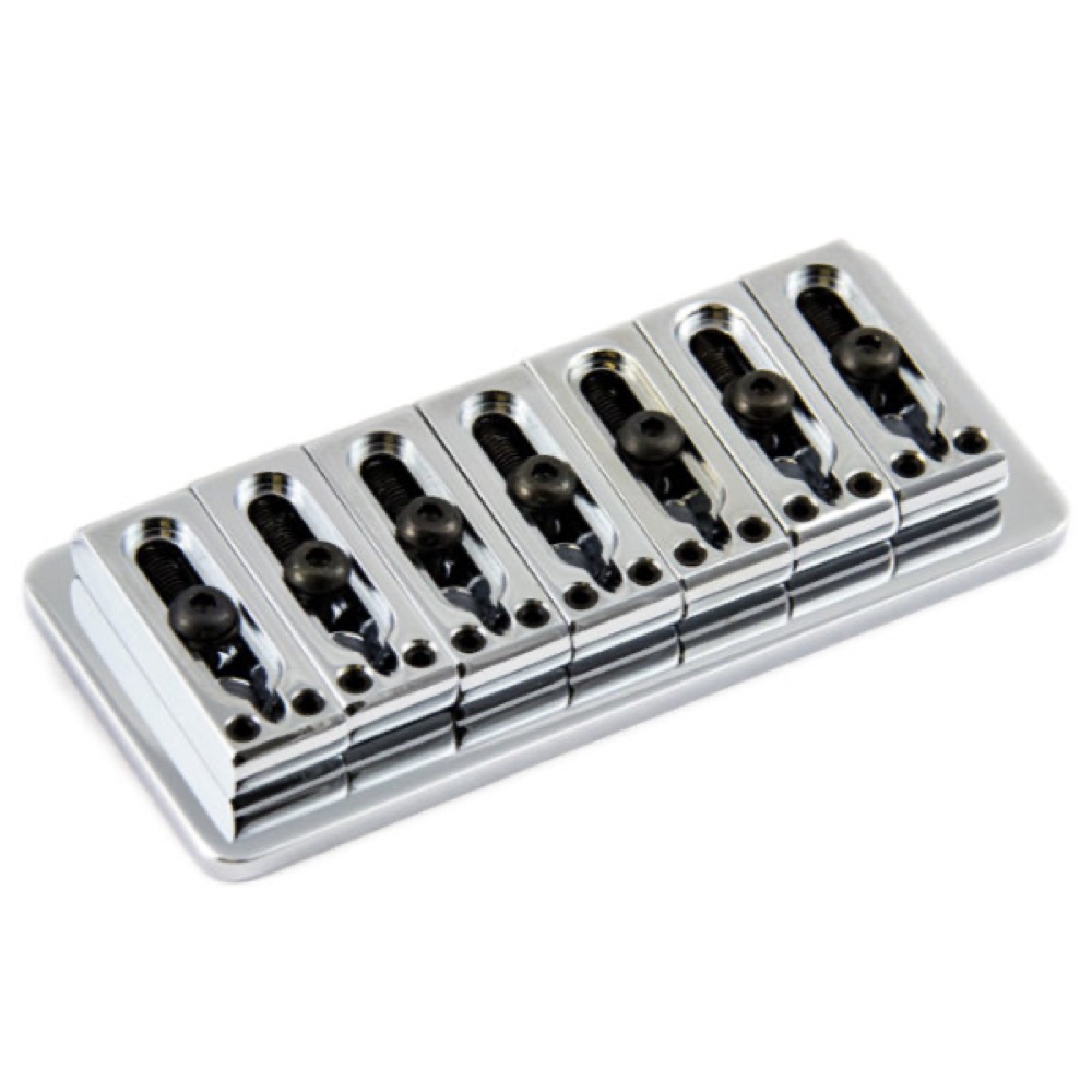 ABM エービーエム ABM3257C ハードテイルブリッジ 7弦ギター用 クロームギターパーツ