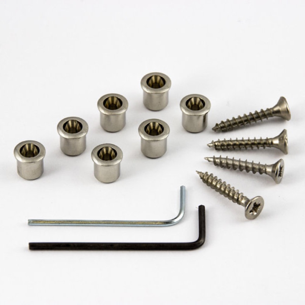 ABM エービーエム ABM3257C ハードテイルブリッジ 7弦ギター用 クロームギターパーツ 付属品