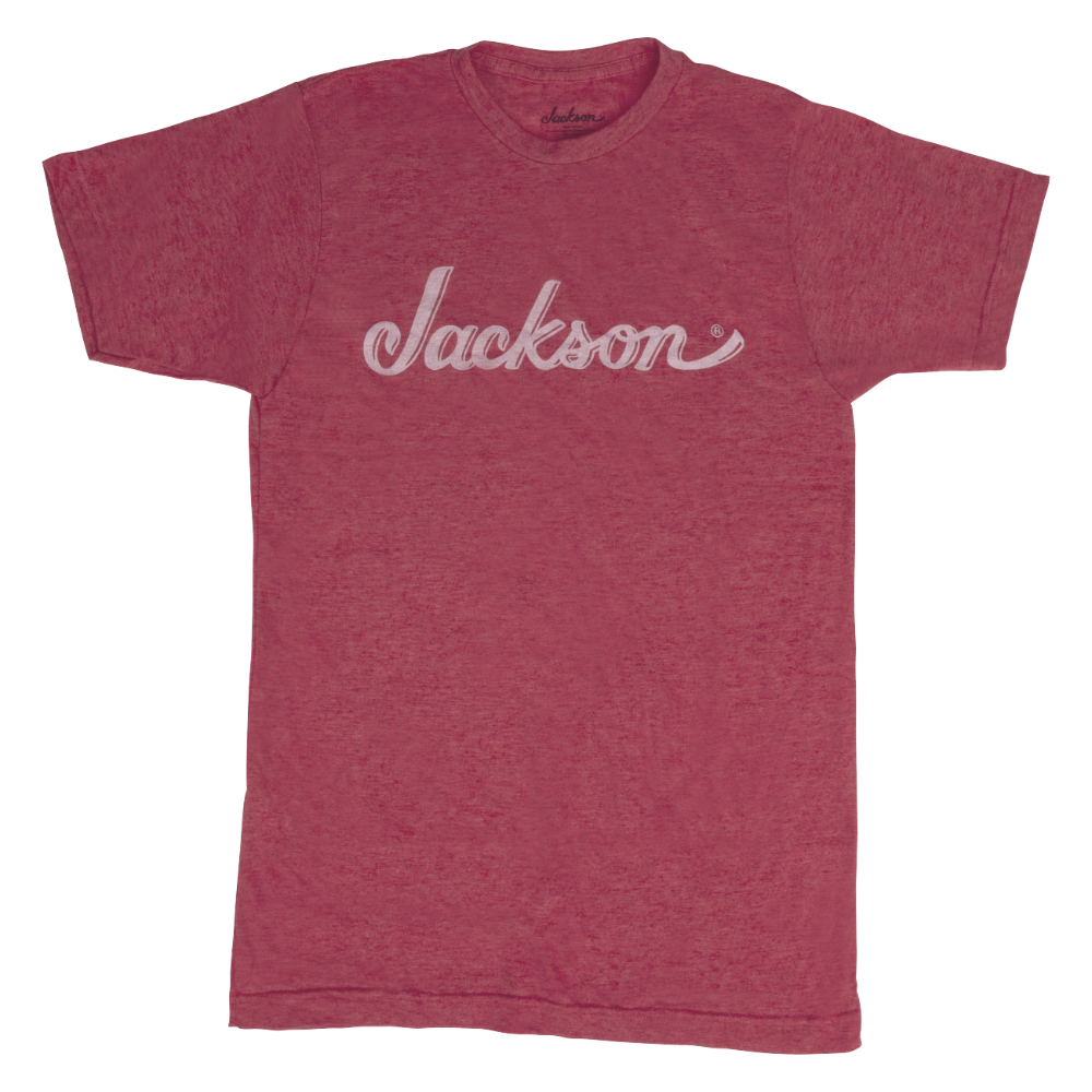 Jackson ジャクソン Logo Men’s T-Shirt Heather Red Lサイズ 半袖 Tシャツ