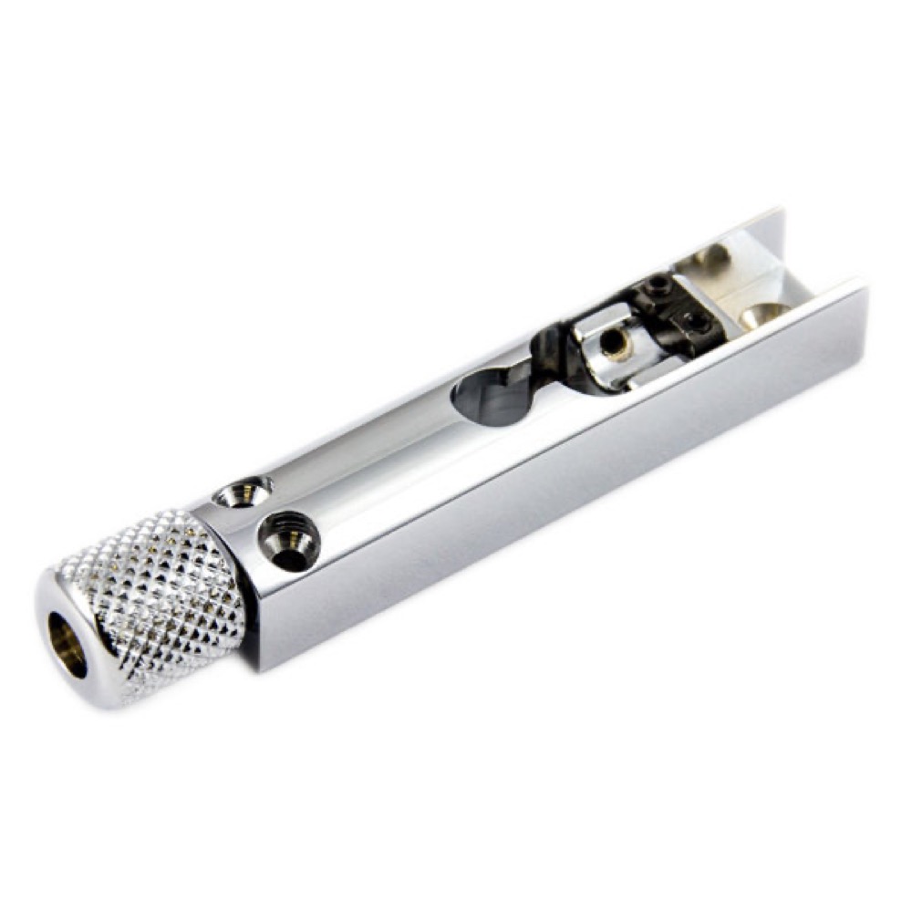 ABM エービーエム ABM3901C ヘッドレスベース用 チューナー付シングルブリッジ クローム エレキベース用パーツ