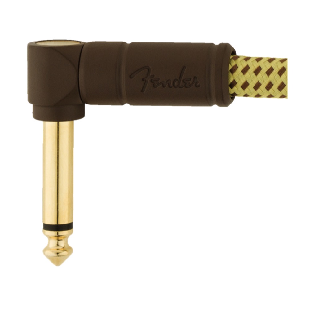 Fender フェンダー Deluxe Series Patch Cables (Bowl of 20) LL 6' Tweed パッチケーブル ギターケーブル ギターシールド プラグ画像