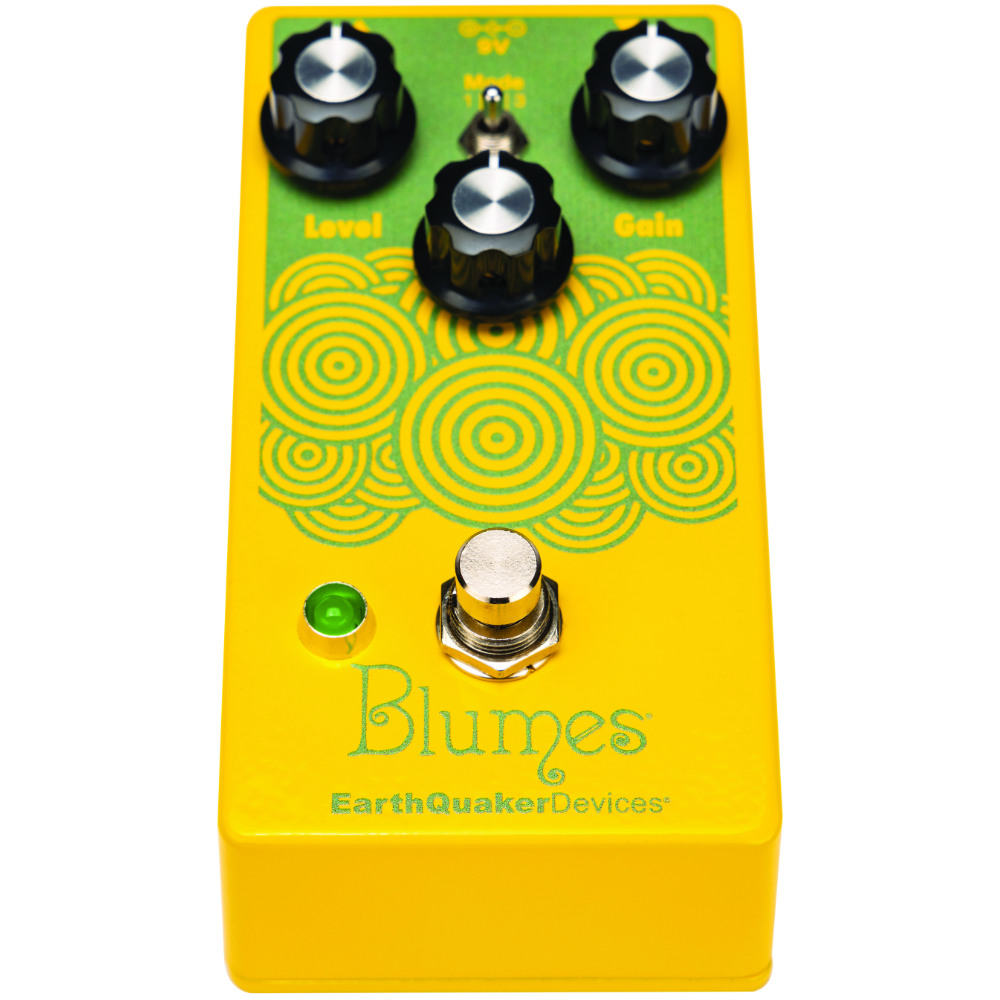 EarthQuaker Devices アースクエイカーデバイセス EQD Blumes ベース用オーバードライブ アングル画像