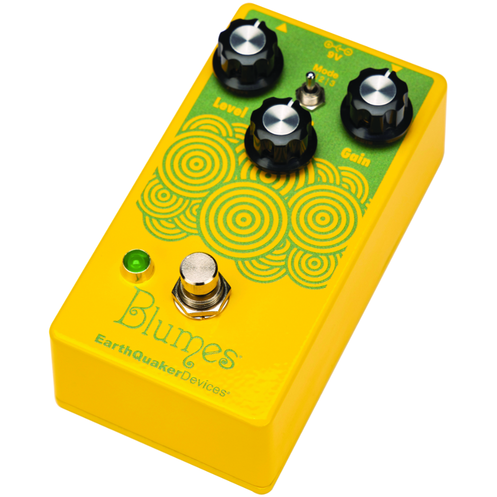 EarthQuaker Devices アースクエイカーデバイセス EQD Blumes ベース用オーバードライブ アングル画像