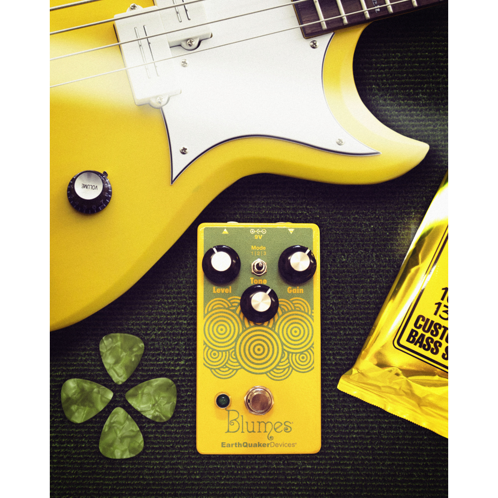 EarthQuaker Devices アースクエイカーデバイセス EQD Blumes ベース用オーバードライブ イメージ画像