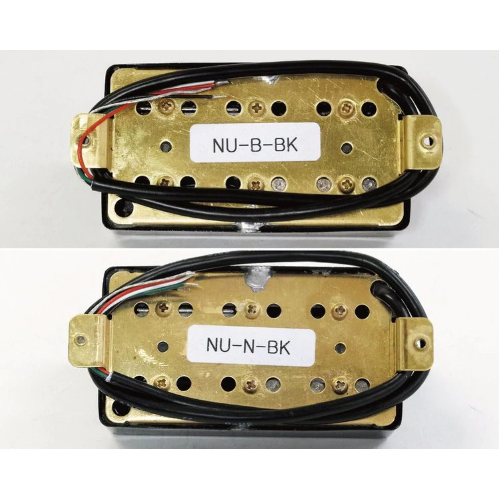 Railhammer Pickups レールハンマーピックアップス Nuevo 90 Chrome Set ブリッジ ネックセット エレキギター ピックアップ セット裏面