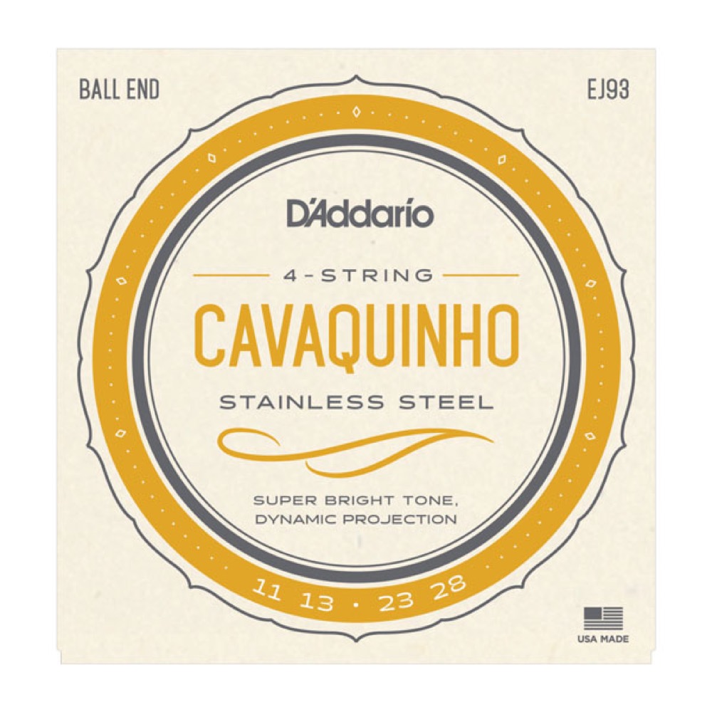 D’Addario ダダリオ EJ93 Cavaquinho 4-String Set カヴァキーニョ用弦