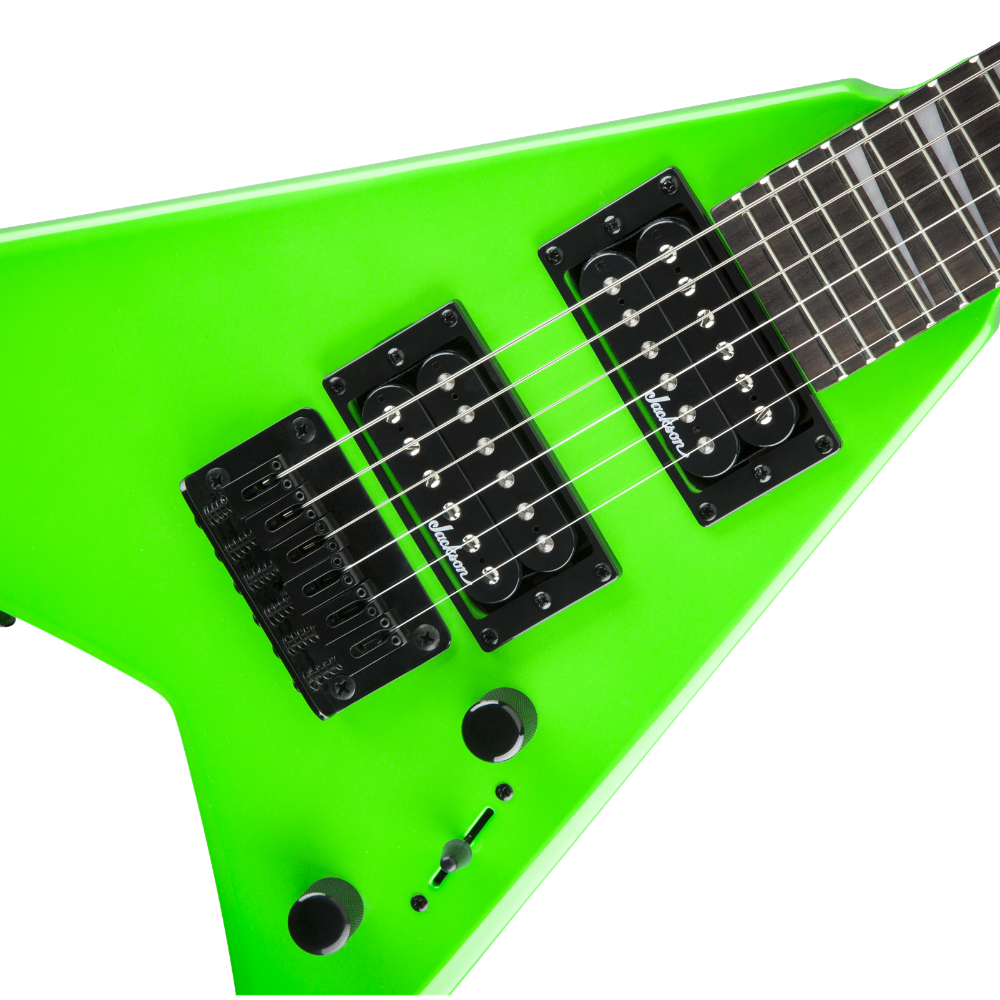Jackson ジャクソン JS Series RR Minion JS1X Neon Green エレキギター ピックアップ画像