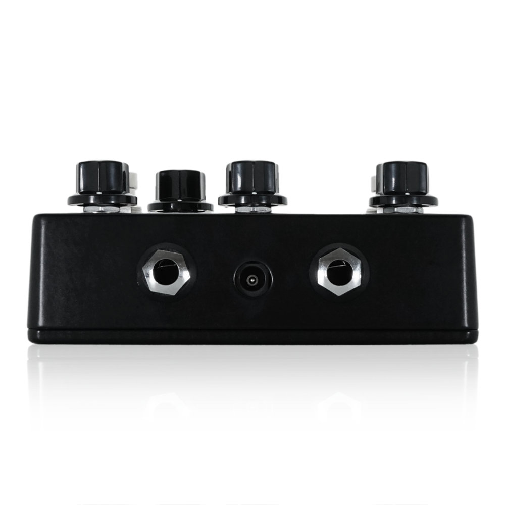 Mr.Black Deuce Coupe オーバードライブ ギターエフェクター IN/OUT端子側サイド