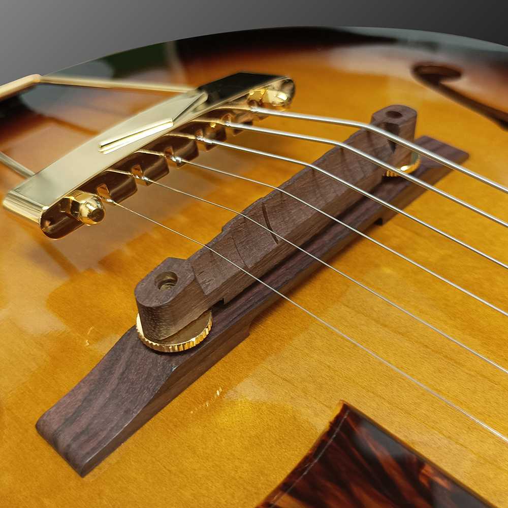 GRECO グレコ GES-AT フルアコースティックギター エレキギター ブリッジ