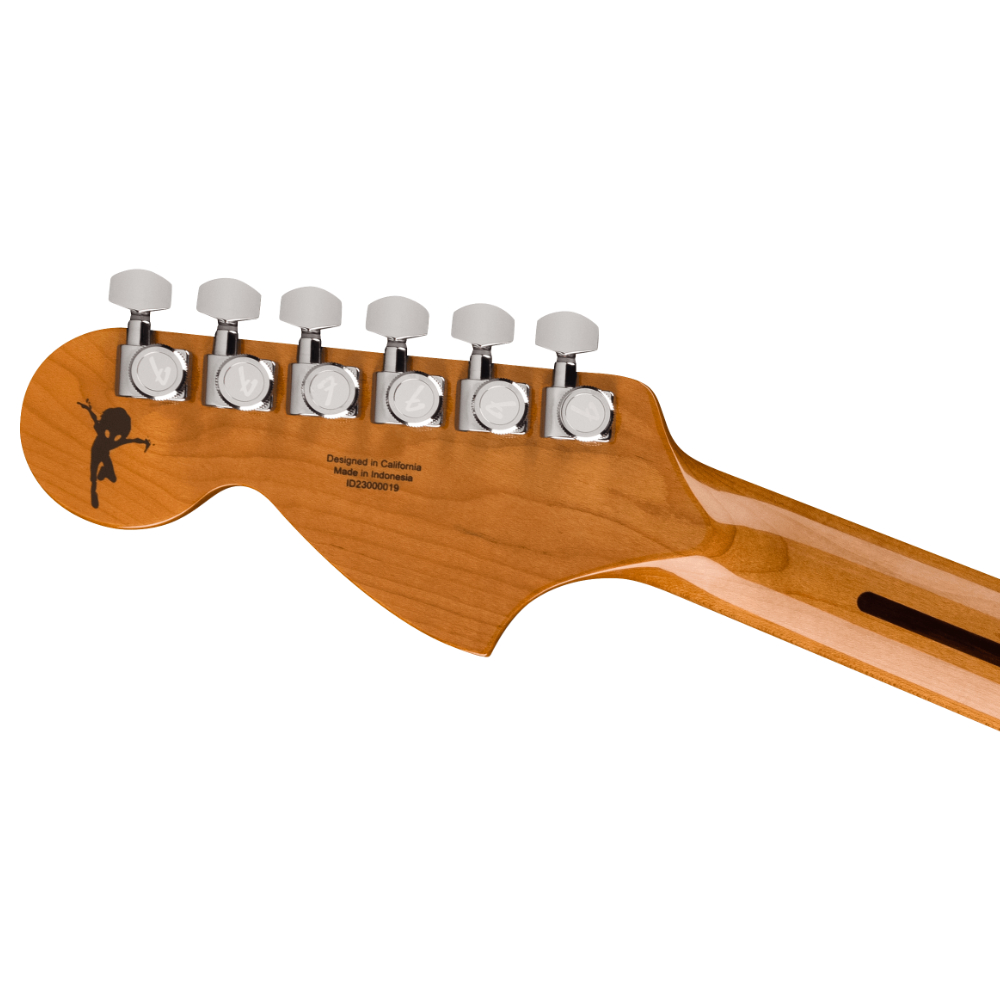 Fender フェンダー Tom DeLonge Starcaster RW CHW Satin Surf Green エレキギター シリアル画像