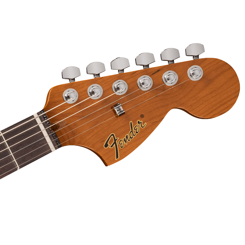 Fender フェンダー Tom DeLonge Starcaster RW CHW Satin Shoreline Gold エレキギター ヘッド画像