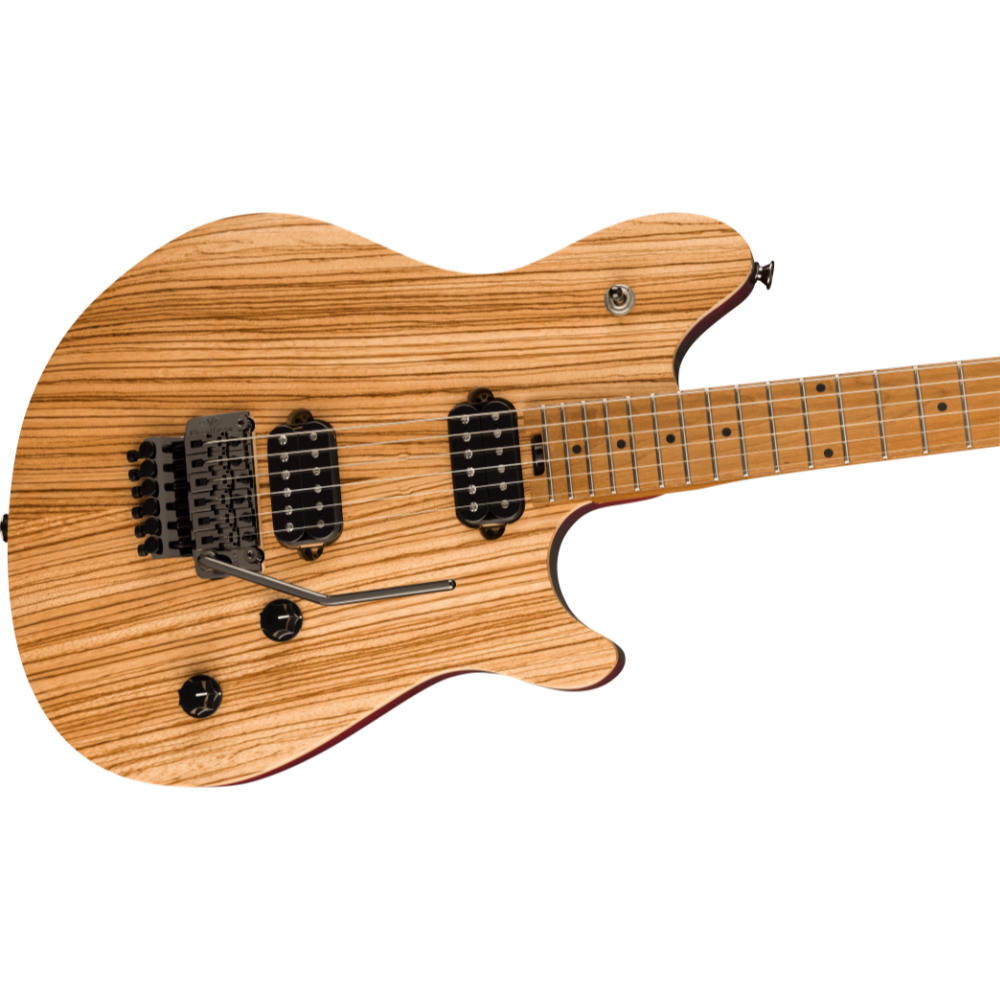 EVH イーブイエイチ Wolfgang WG Standard Exotic Zebrawood Natural エレキギター ボディトップ