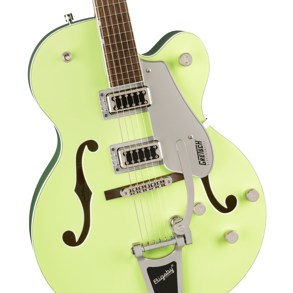 GRETSCH グレッチ G5420T Electromatic Classic Hollow Body Single-Cut with Bigsby Two-Tone ANV GRN エレキギター ボディ画像