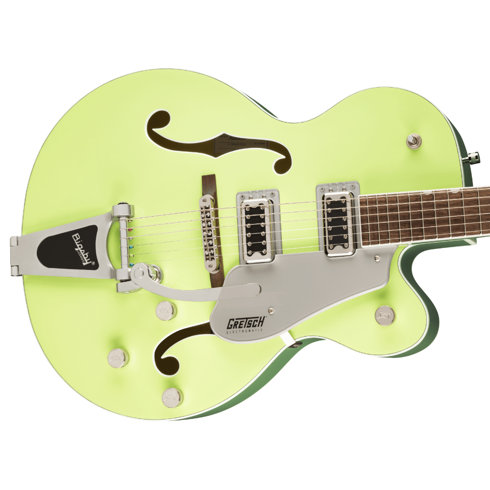 GRETSCH グレッチ G5420T Electromatic Classic Hollow Body Single-Cut with Bigsby Two-Tone ANV GRN エレキギター ボディ画像2