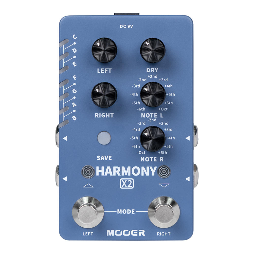 Mooer ムーアー HARMONY X2 ピッチシフター ギターエフェクター