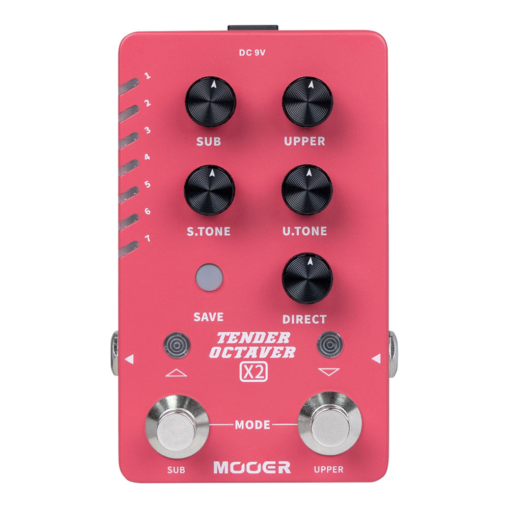 Mooer ムーアー TENDER OCTAVER X2 オクターバー ギターエフェクター