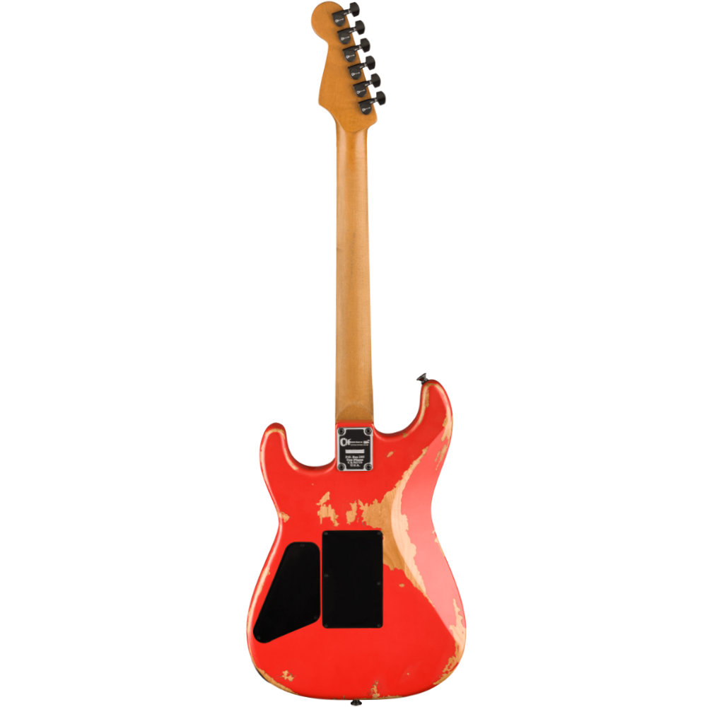 Charvel シャーベル Pro-Mod Relic San Dimas Style 1 HH FR PF Weathered Orange エレキギター ボディバック
