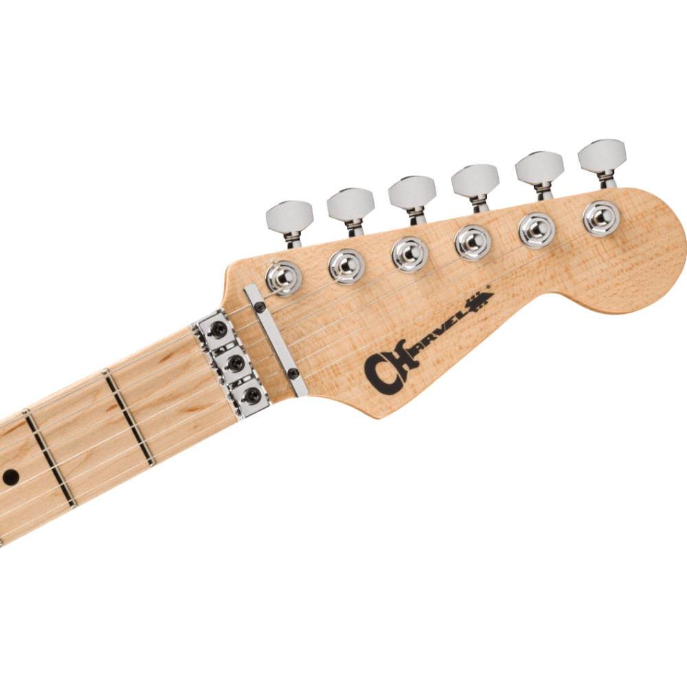 Charvel シャーベル MJ So-Cal Style 1 HSS FR M Gloss Black エレキギター ヘッド画像