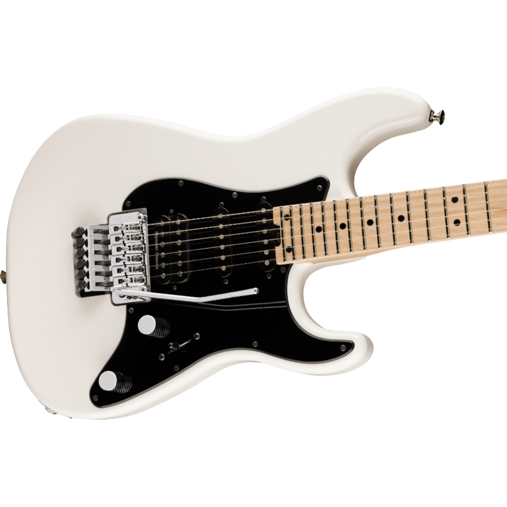 Charvel シャーベル MJ So-Cal Style 1 HSS FR M Snow White エレキギター ボディ斜めアングル画像