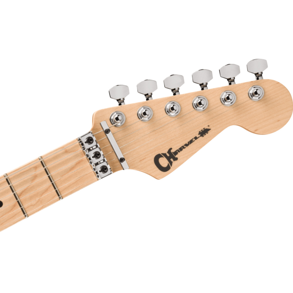 Charvel シャーベル MJ San Dimas Style 1 HSS FR M Metallic Red エレキギター ヘッド画像