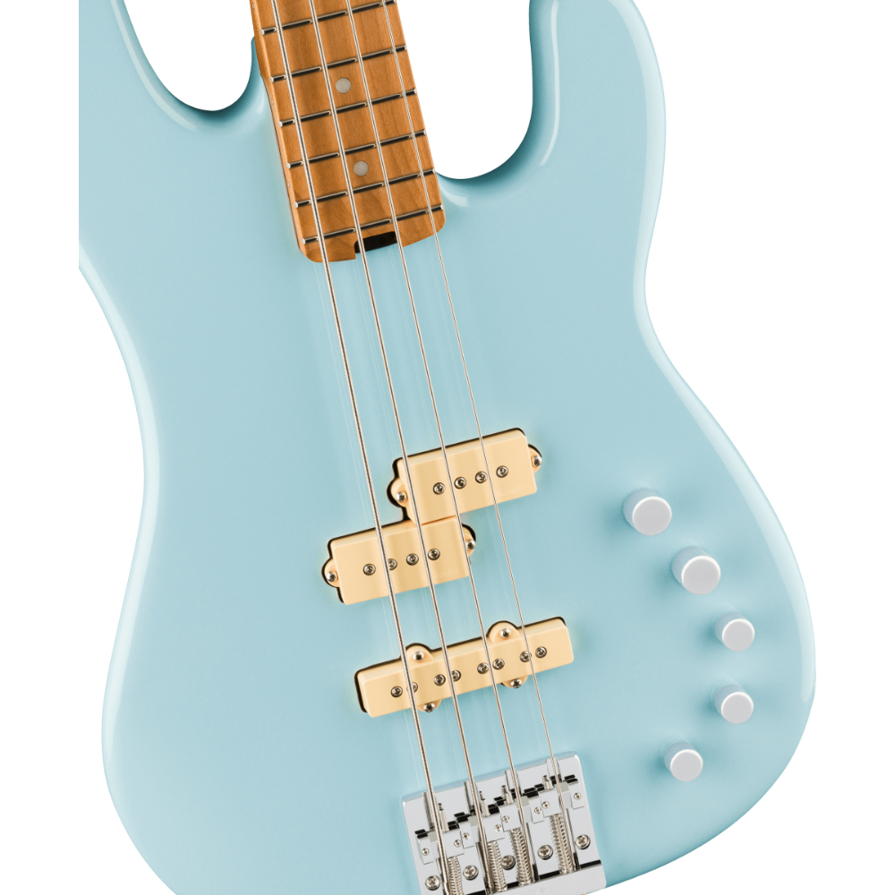 Charvel シャーベル Pro-Mod San Dimas Bass PJ IV Sonic Blue エレキベース ボディトップ画像