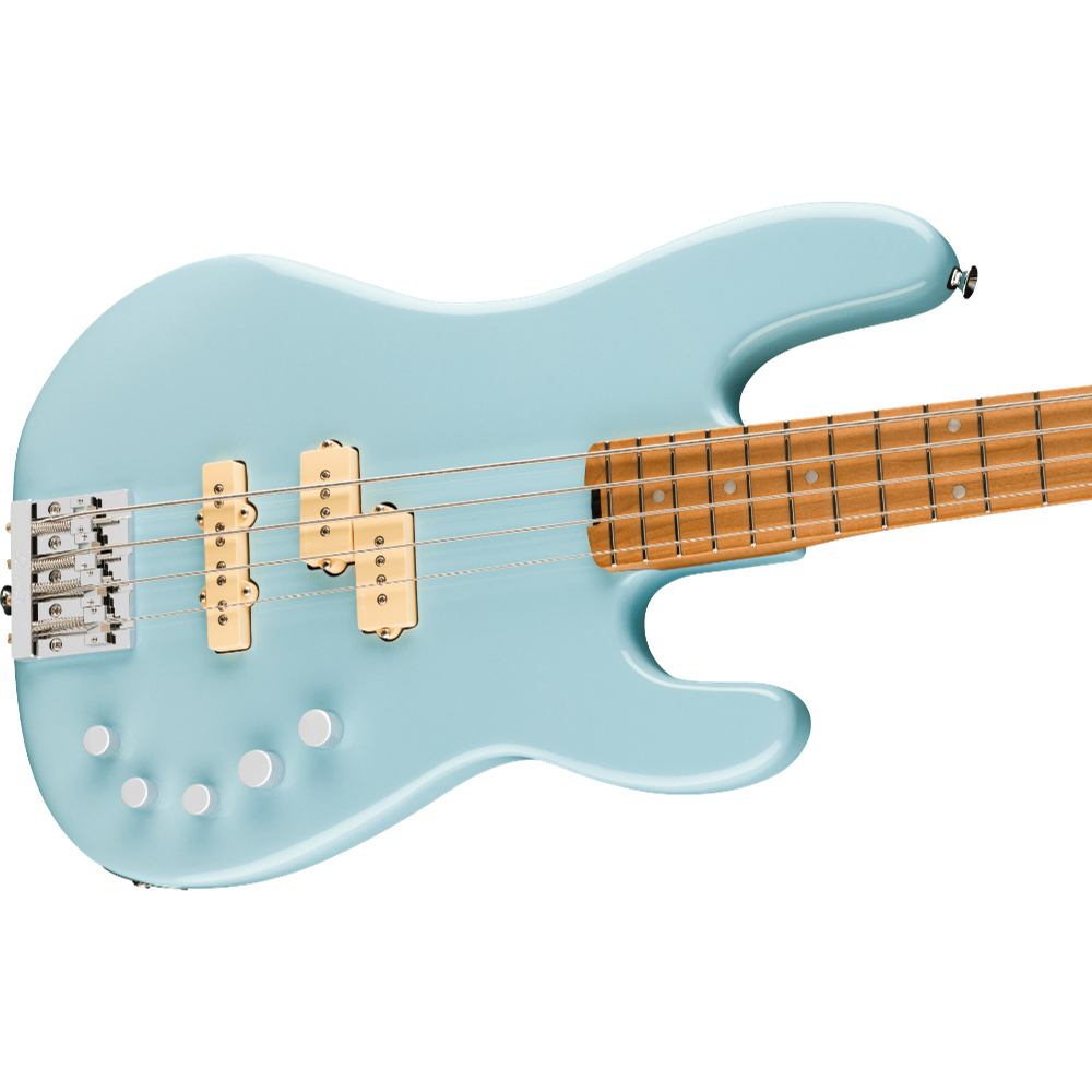 Charvel シャーベル Pro-Mod San Dimas Bass PJ IV Sonic Blue エレキベース ボディトップ画像