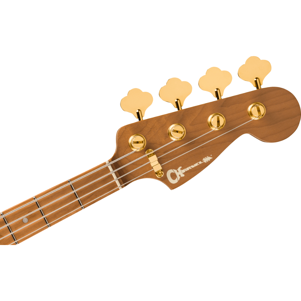 Charvel シャーベル Pro-Mod San Dimas Bass PJ IV MAH Natural Mahogany エレキベース ヘッド画像