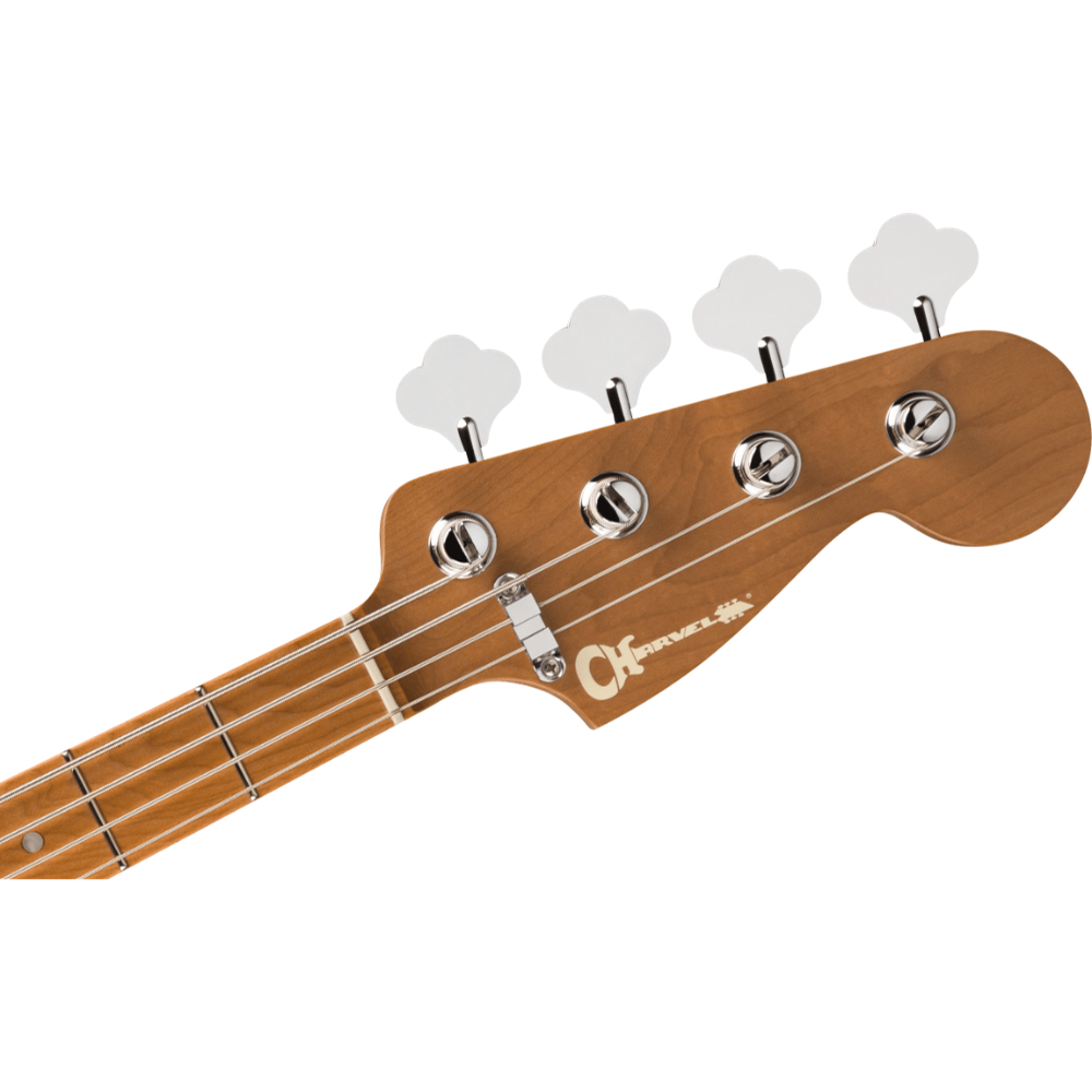 Charvel シャーベル Pro-Mod San Dimas Bass PJ IV Satin Black エレキベース ヘッド画像