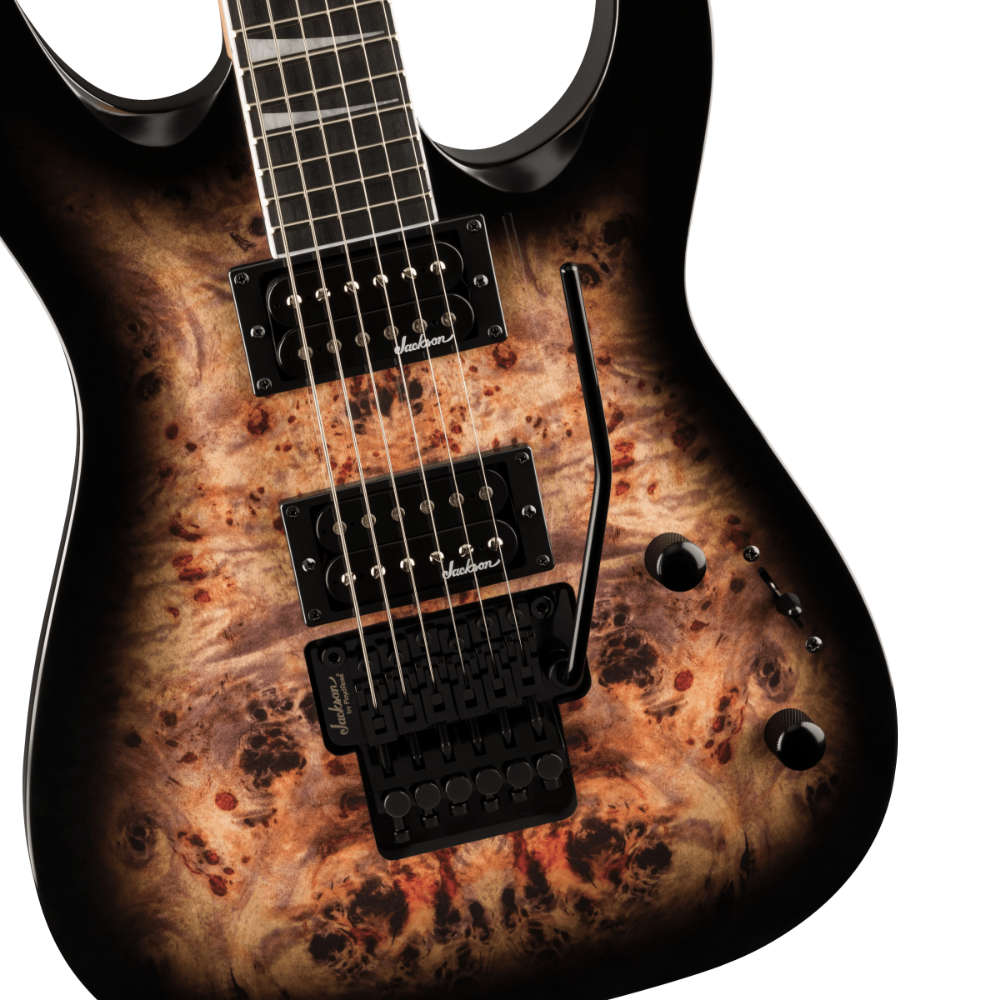 Jackson ジャクソン JS Series Dinky JS32 DKAP Transparent Black Burst エレキギター ピックアップ、ブリッジ