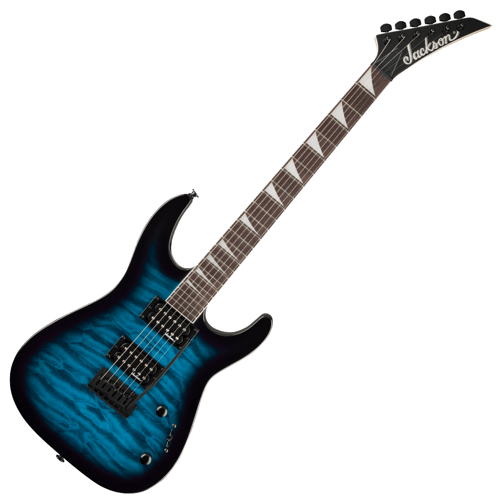Jackson ジャクソン JS Series Dinky JS20 DKQ 2PT Transparent Blue Burst エレキギター