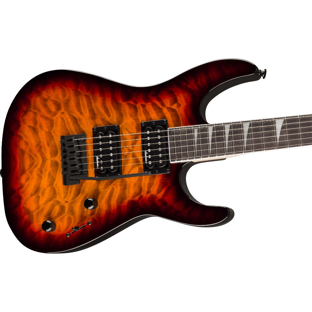 Jackson ジャクソン JS Series Dinky JS20 DKQ 2PT Transparent Tobacco Burst エレキギター ボディトップ