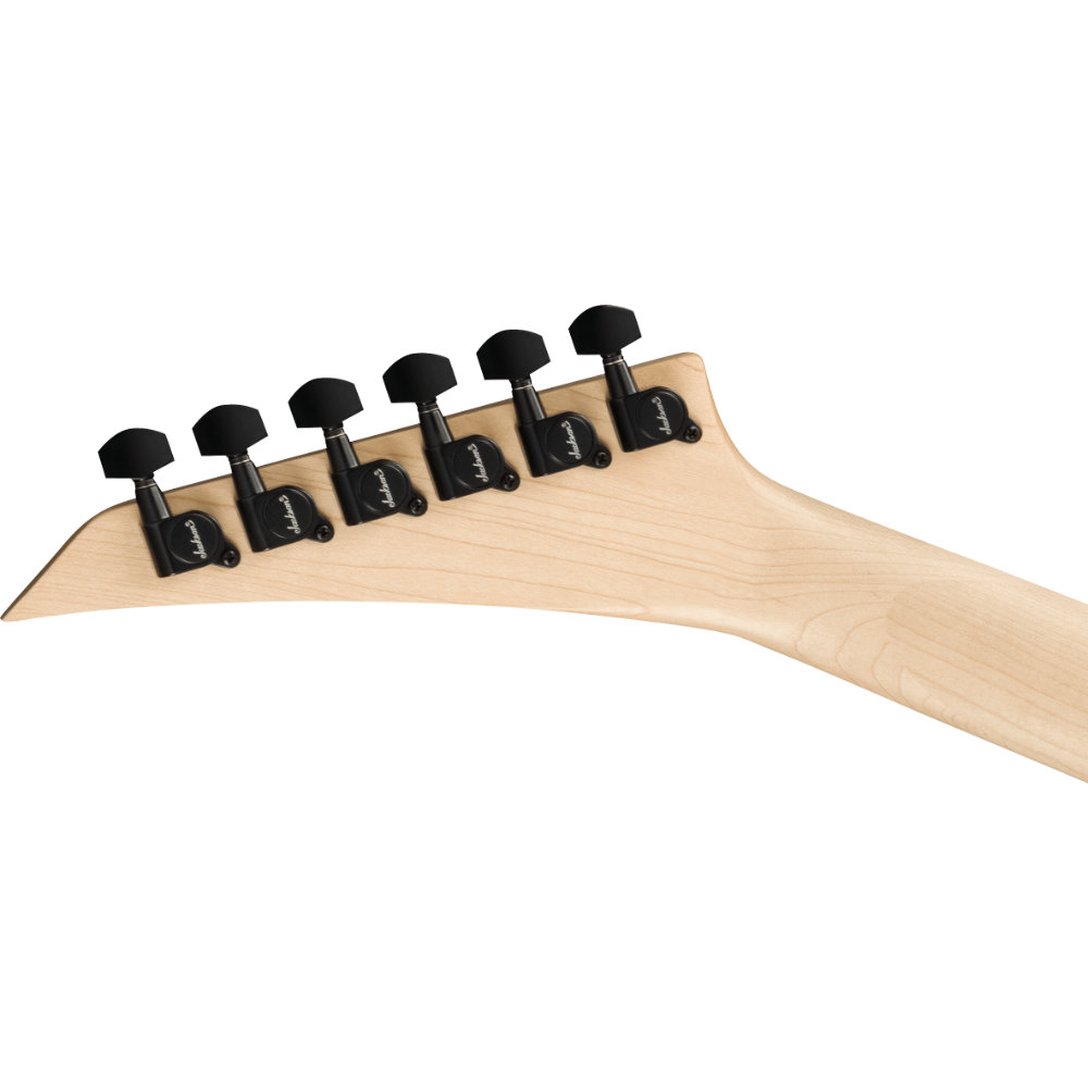 Jackson ジャクソン JS Series Dinky JS20 DKQ 2PT Transparent Tobacco Burst エレキギター ヘッド裏、ペグ