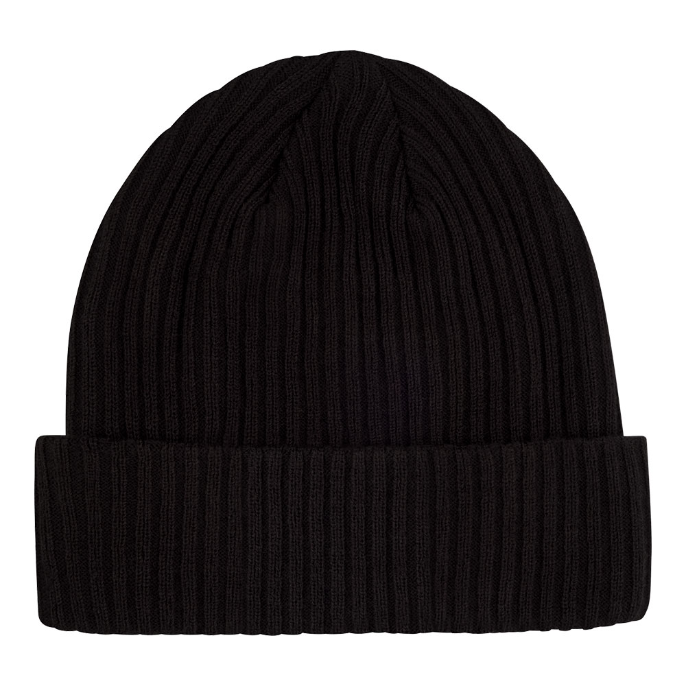 Fender フェンダー Pick Patch Ribbed Beanie Black ニット