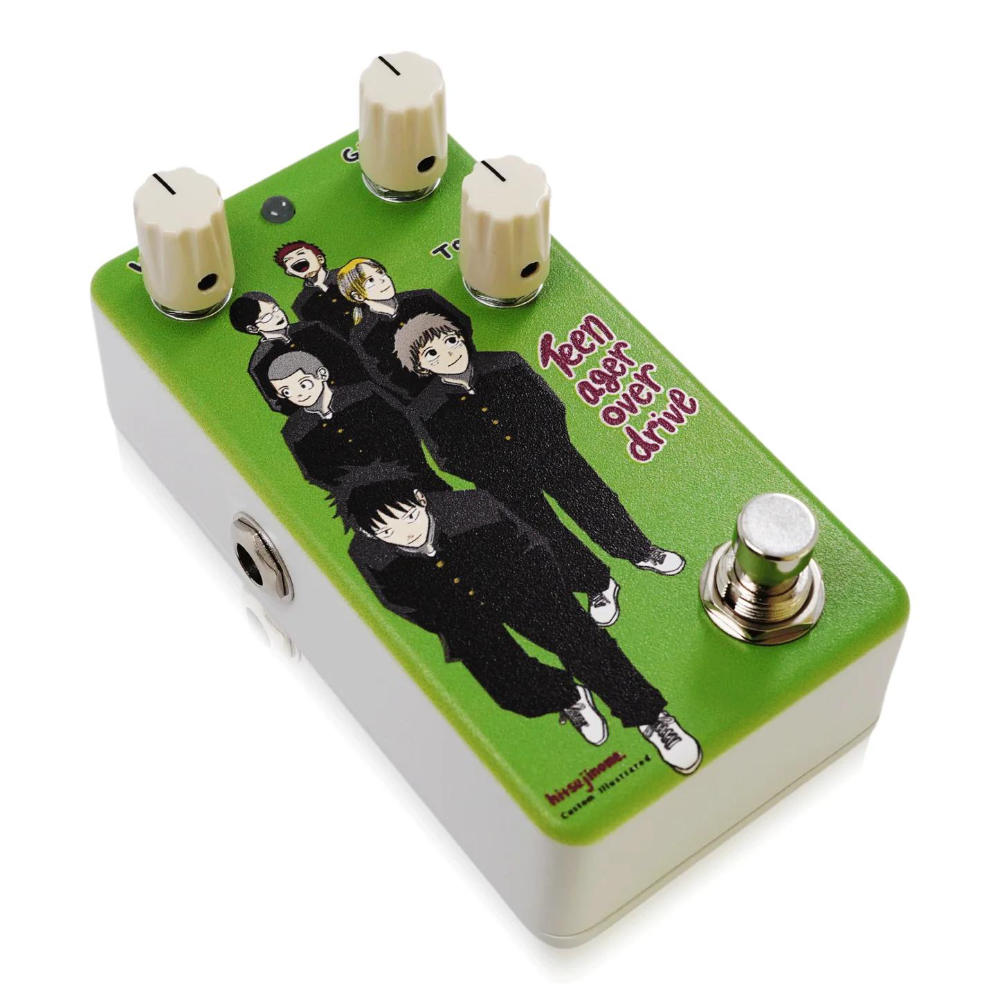 Animals Pedal アニマルズペダル Custom Illustrated MAOD 羊の目 Teen Ager Over Drive ギターエフェクター オーバードライブ アングル画像