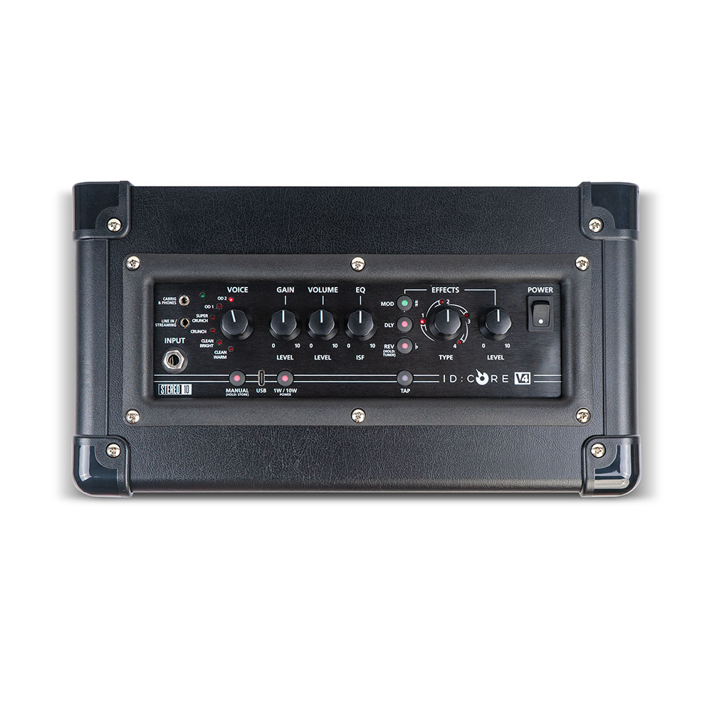 BLACKSTAR ID:Core V4 Stereo 10 小型ギターアンプ コンボ ブラックスター コントロールパネル