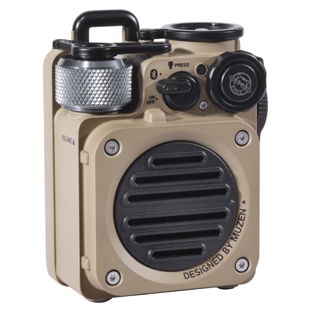 MUZEN ミューゼン Wild Mini 第2世代 Bluetooth ポータブルスピーカー 砂漠イエロー