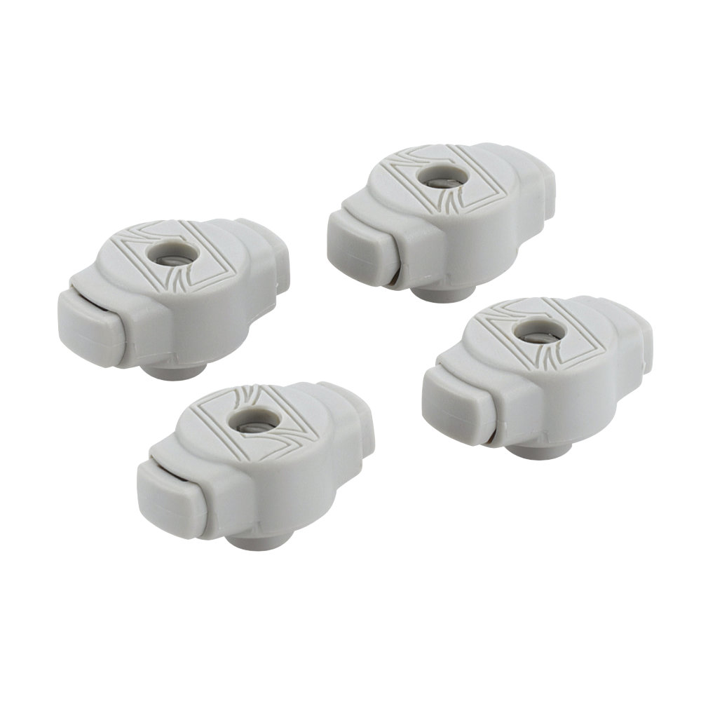 TAMA タマ QC8B4GY Quick Cymbal Mate グレー 4pcs/1pack シンバルメイト 4個セット