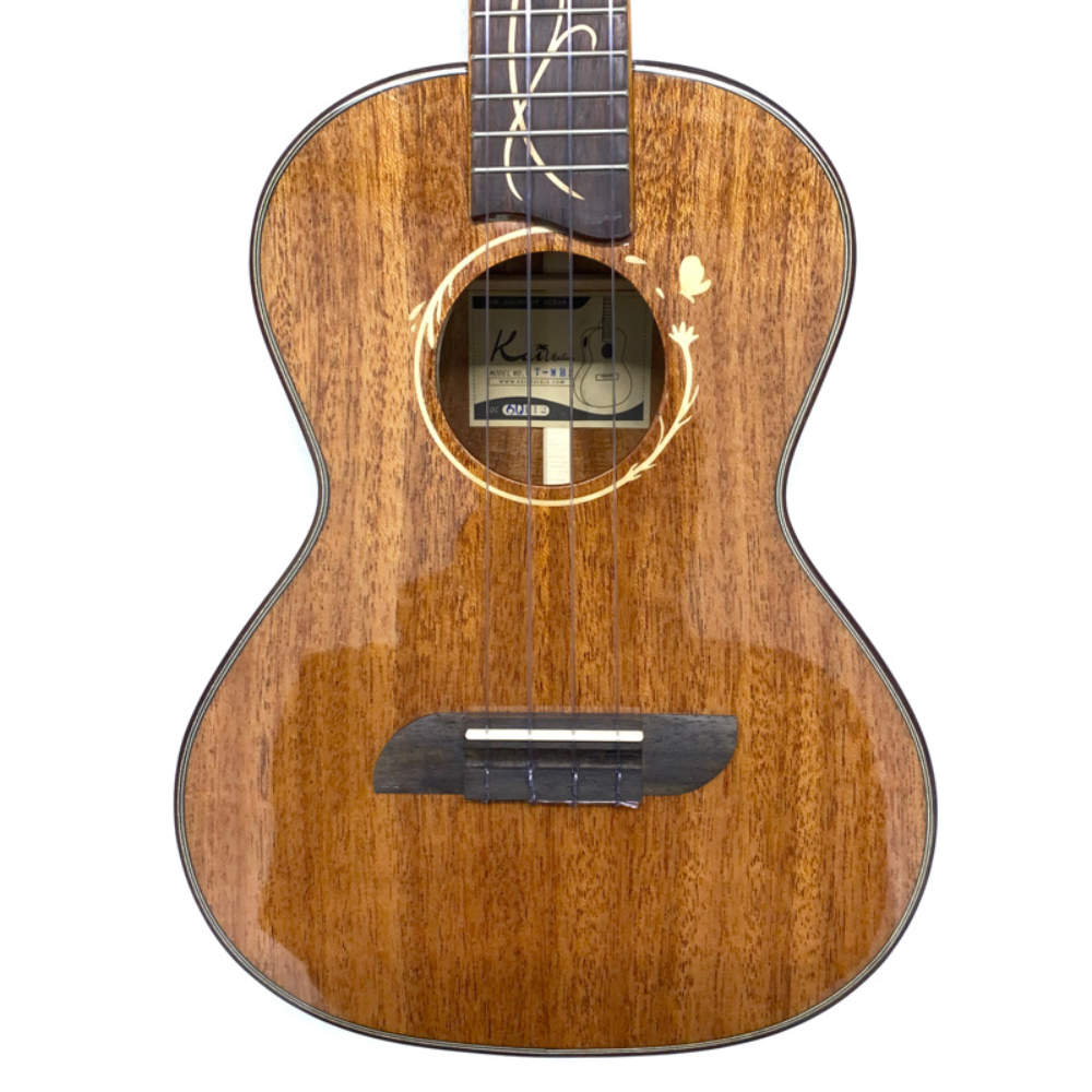 Kai Ukulele KT-MBF テナーウクレレ オール単板 ソフトケース付き カイ ウクレレ 初心者 ボディトップ