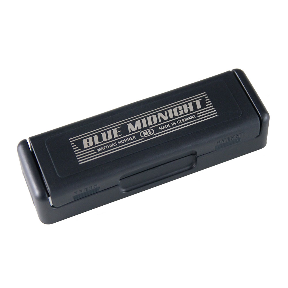 HOHNER ホーナー Blue Midnight 595/20 F調 10穴ハーモニカ ブルースハープ 付属ケース