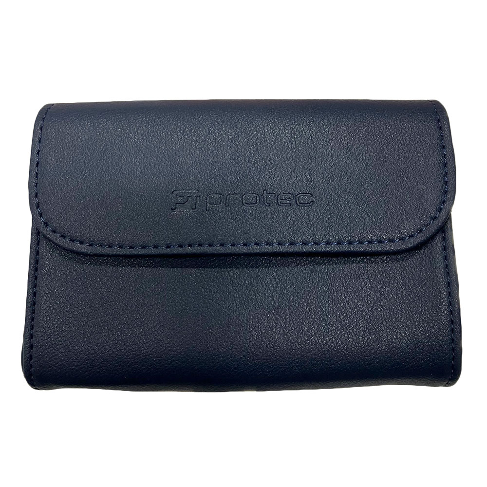 PROTEC プロテック A271NB ネイビーブルー トランペット用マウスピースケース 1〜4本収納可能 本体画像