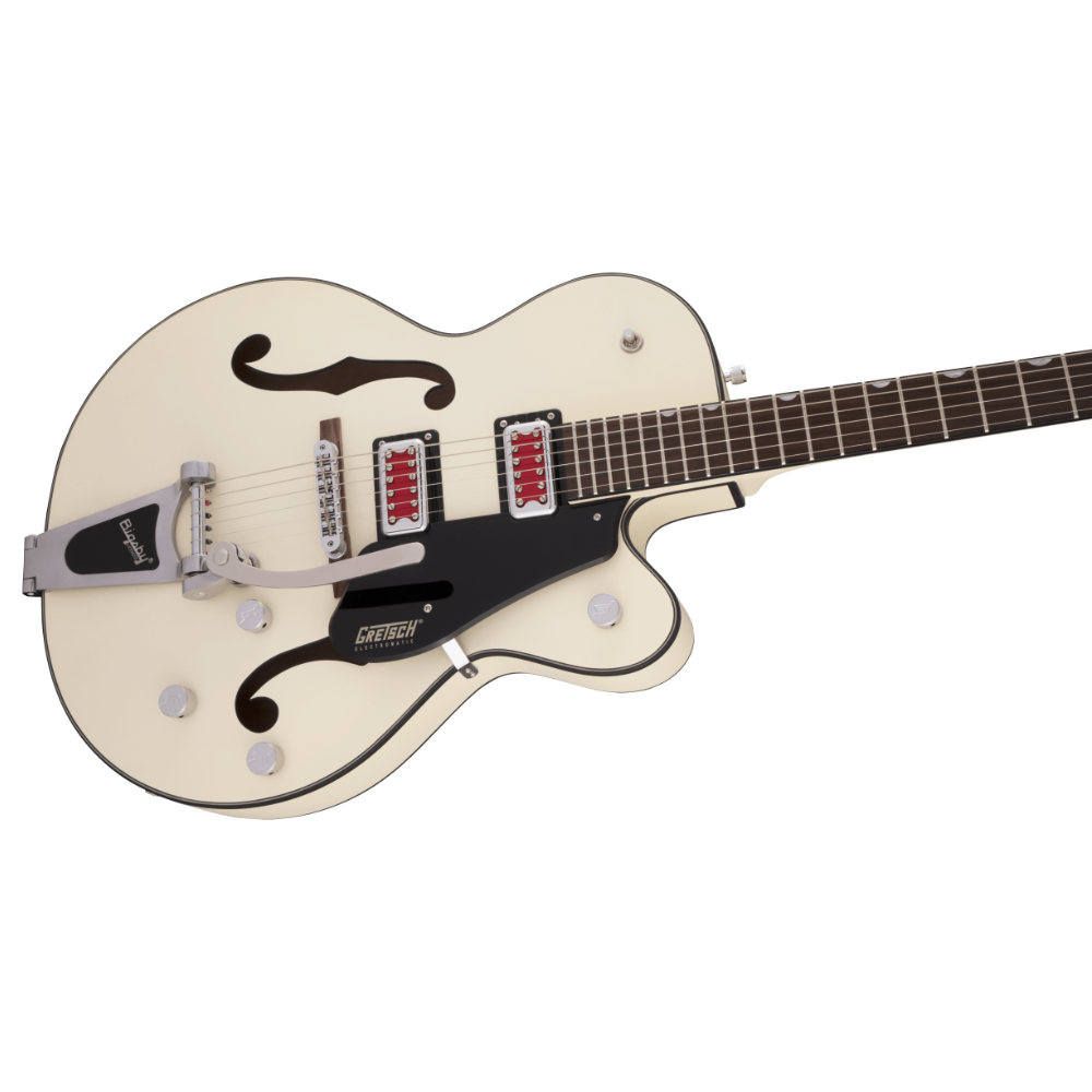 グレッチ G5410T Single-Cut with Bigsby Rosewood Fingerboard Matte Vintage White ホワイト エレキギター ボディ画像2