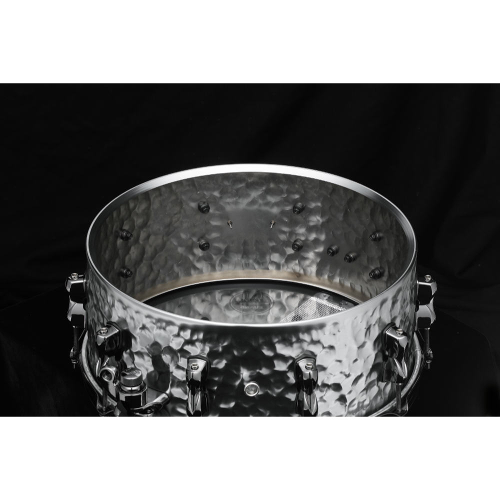 TAMA タマ LST146H S.L.P. Hammered Steel 14インチx6インチ スネアドラム シェル