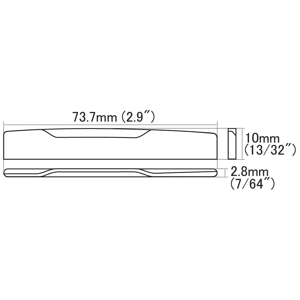 SCUD スカッド HSBV-SM1 マーティンタイプ用サドル サイズ図画像