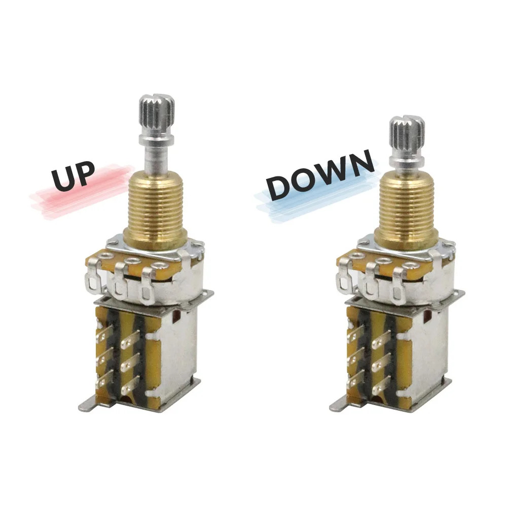 SCUD スカッド PUSHPUSH-250B 250KΩ Bカーブ ミリサイズ プッシュ-プッシュ ポット サブ画像
