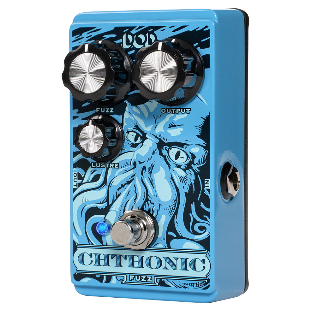 DOD Chthonic Fuzz ファズ ギターエフェクター 全体像