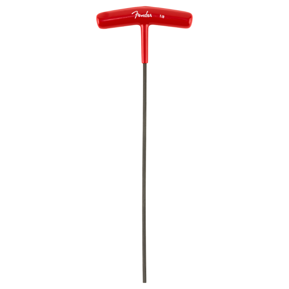 Fender フェンダー Truss Rod Adjustment Wrench T-Style 1/8インチ Red Tスタイル トラスロッド