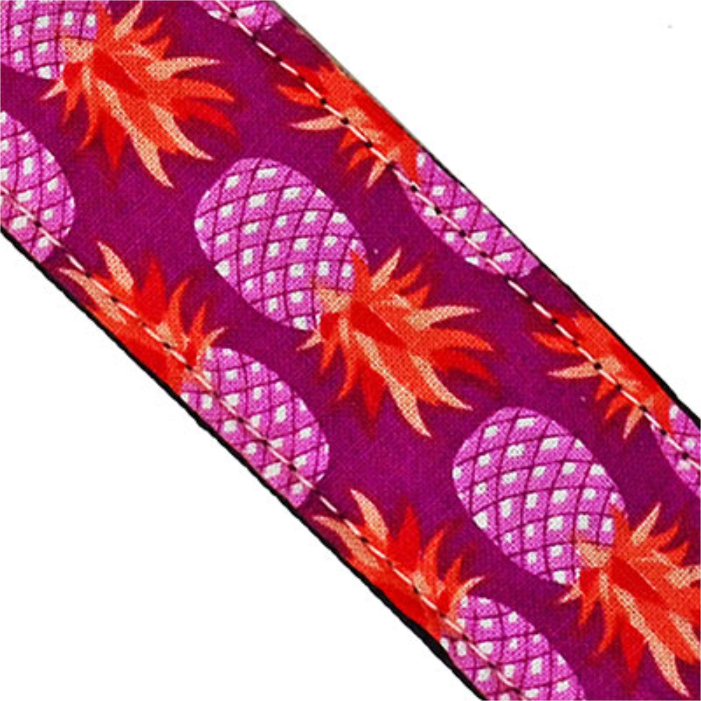 Perri’s ペリーズ FWS15-7128 1.5 PURPLE PINE パープル ウクレレストラップ 本体画像1