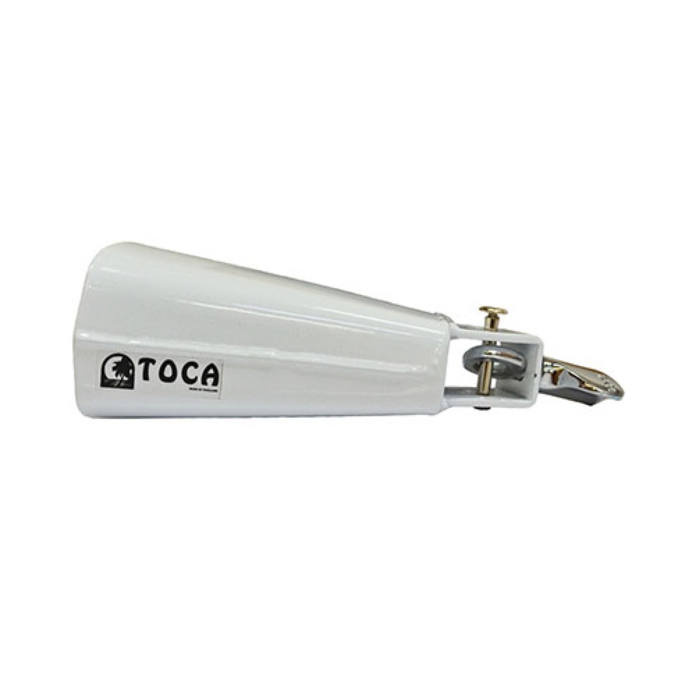 TOCA トカ 4343-T Rumba Bell Small White カウベル ホワイト サイド画像