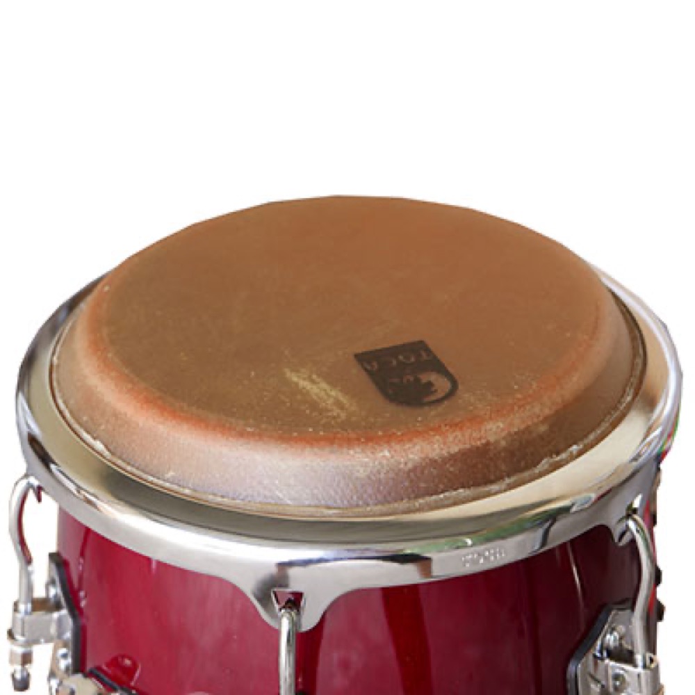 TOCA トカ 4611-DW Custom Deluxe 11インチ Dark Wood Quinto コンガ キント ダークウッド 打面画像